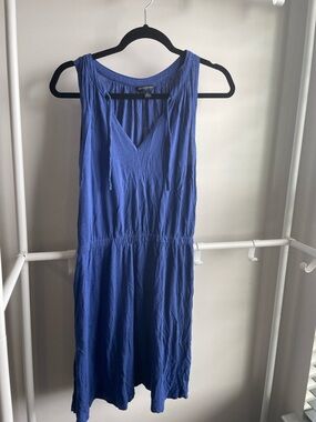 Banana Republic Royal Blue Sleeveless Midi Dress